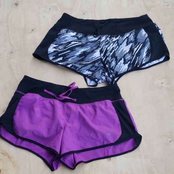 Nike Pants - Lot of 2 Nike dri-fit medium lined shorts (k)